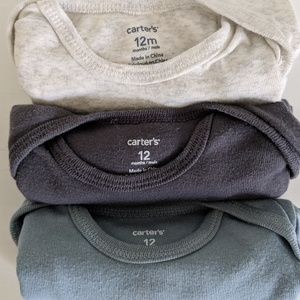 Carter's Long Sleeve Onesies